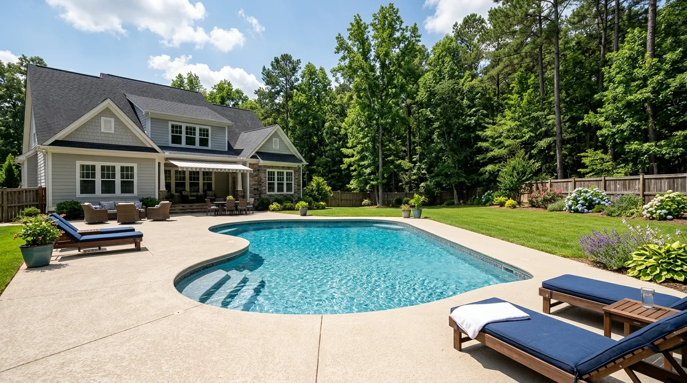 Concrete Pool Decks in Statesville, NC: Design Ideas & Cost Guide