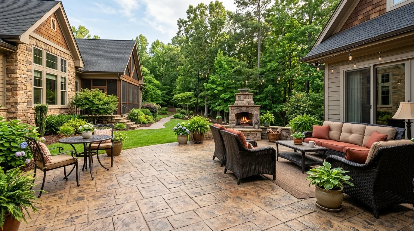 Stamped Concrete Patios in Statesville, NC: Cost & Design Guide