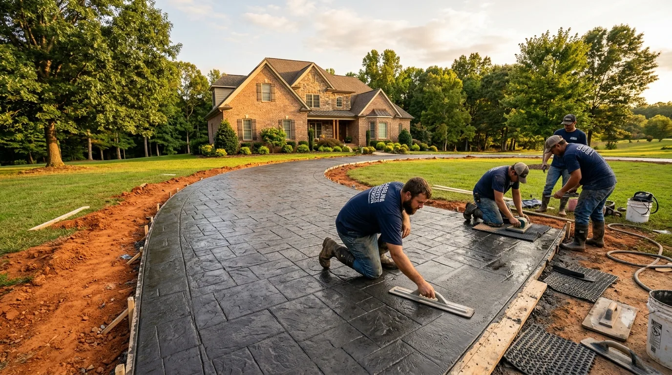 Professional concrete services in Statesville, NC